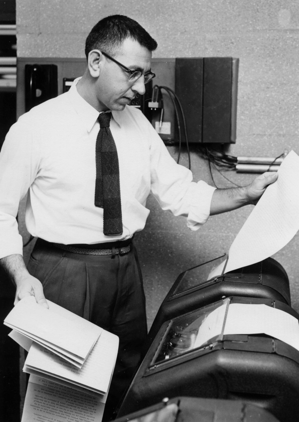 Tucson Citizen newsroom, 1954